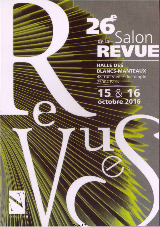 26e Salon de la Revue Russe.